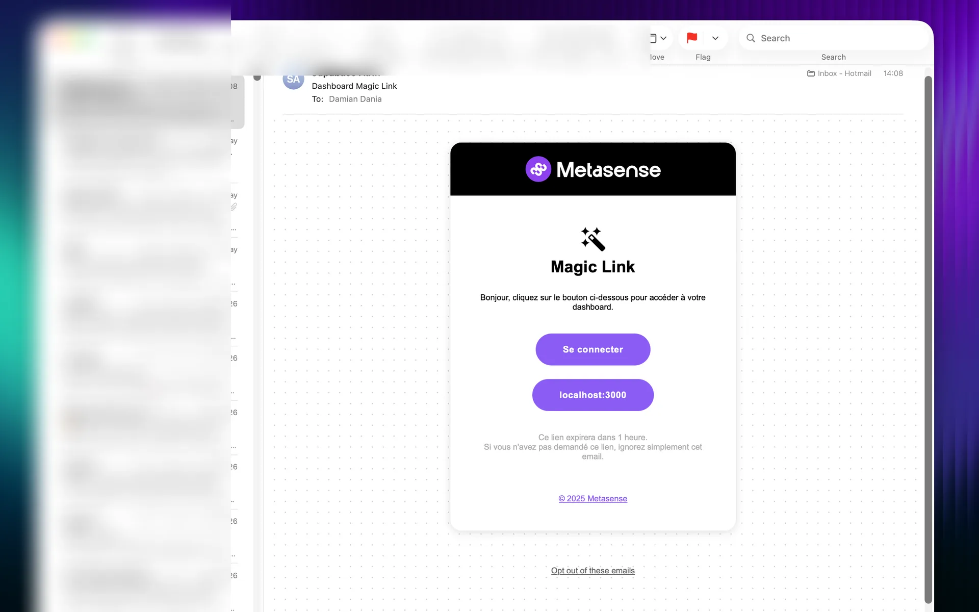 Magic-link auth