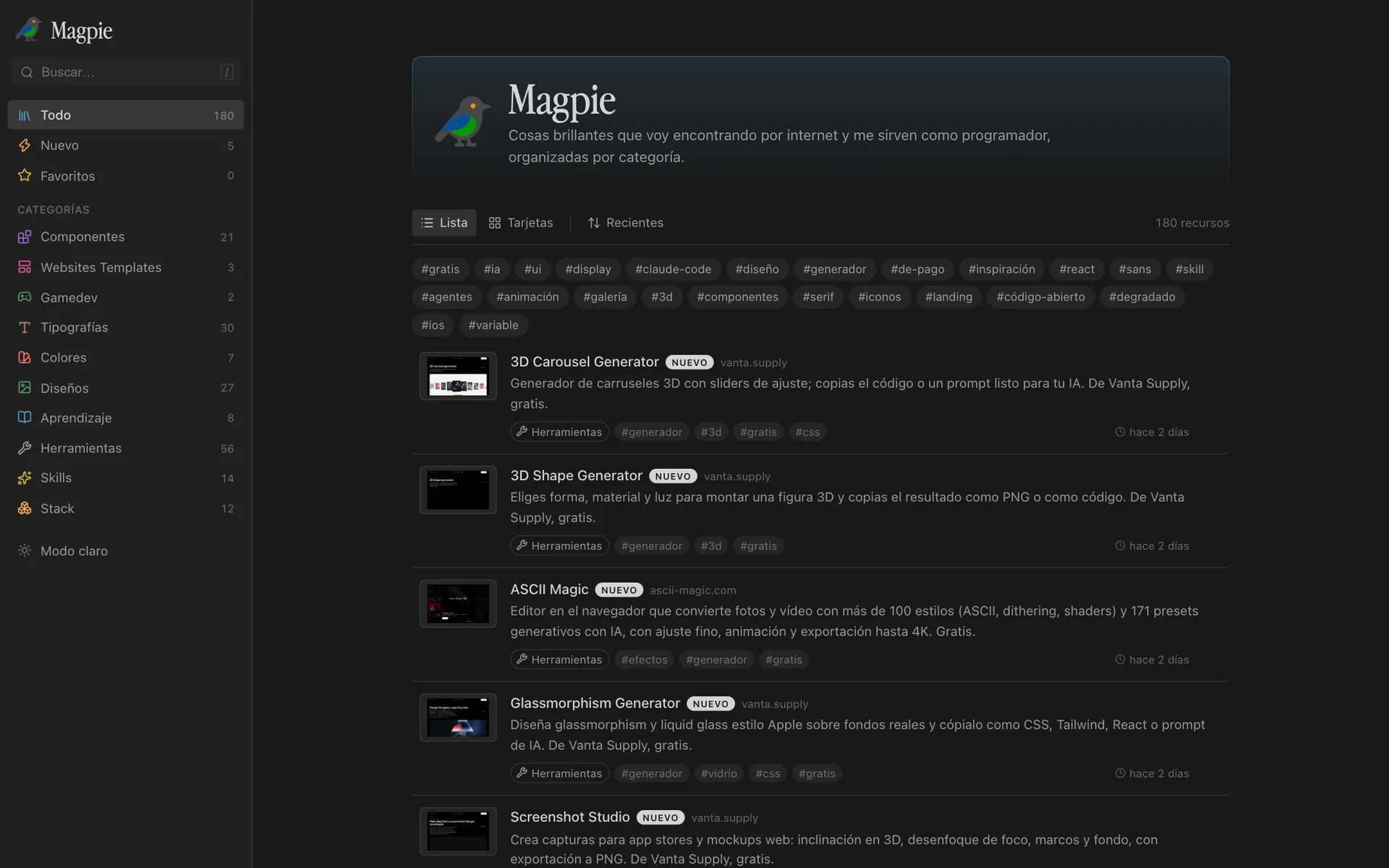 Dark mode