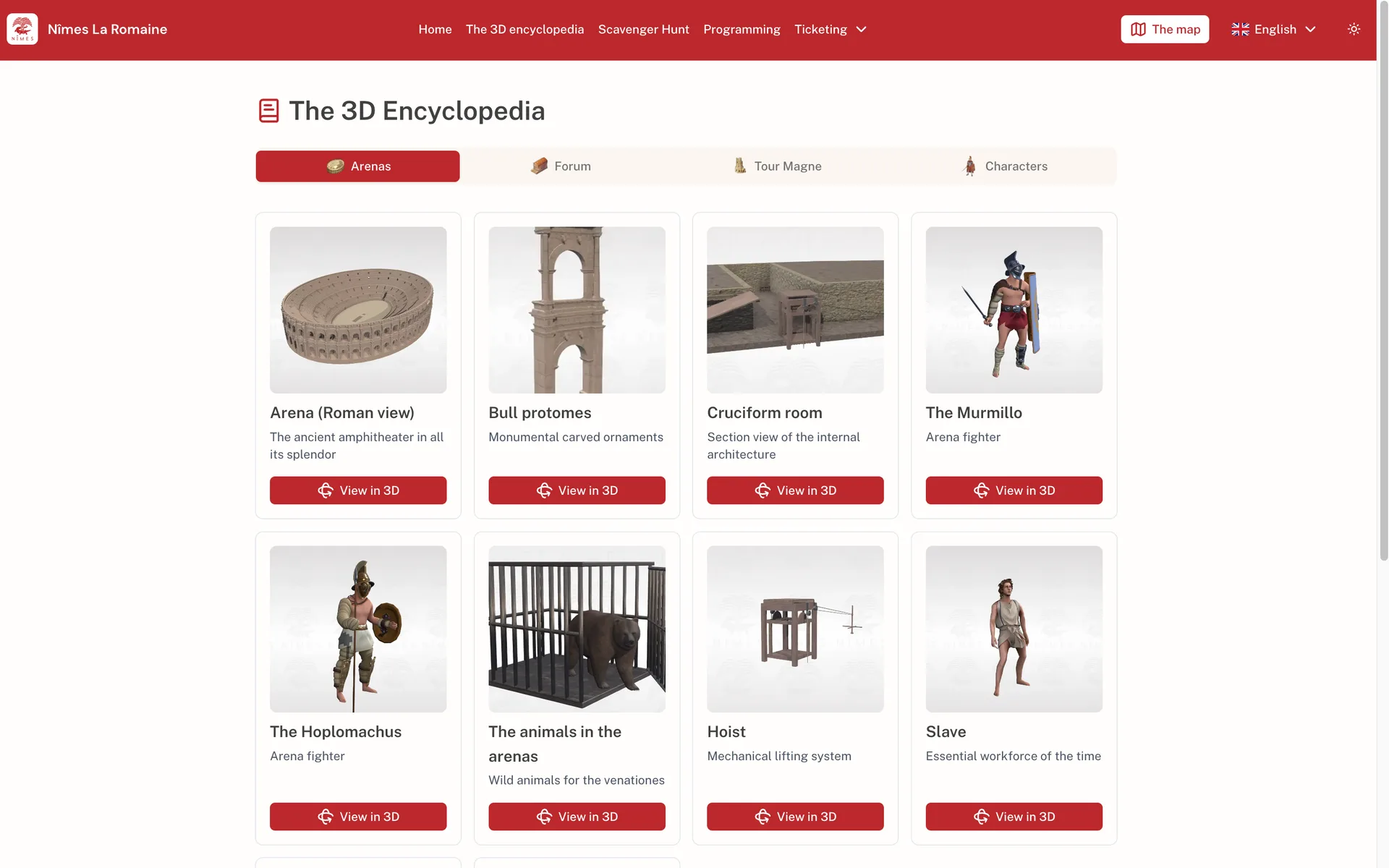 3D encyclopedia