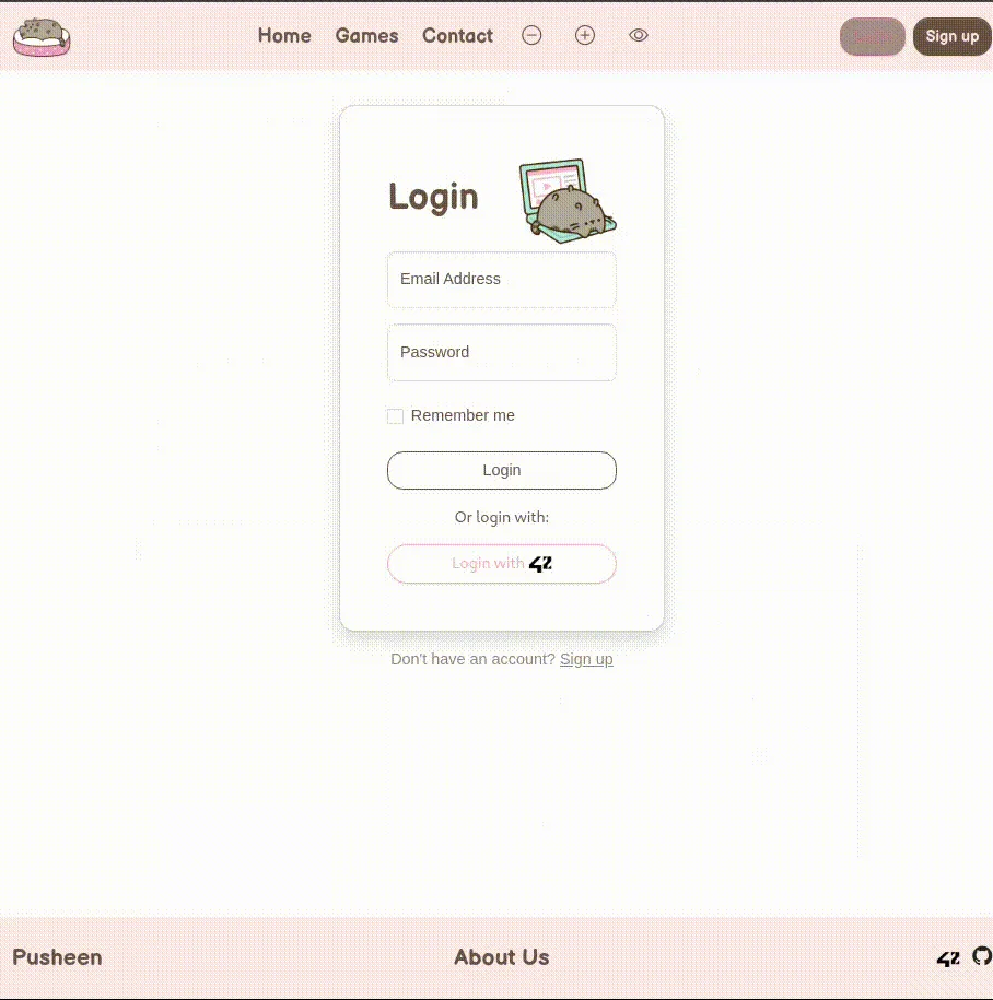 Sign-in (42 OAuth)
